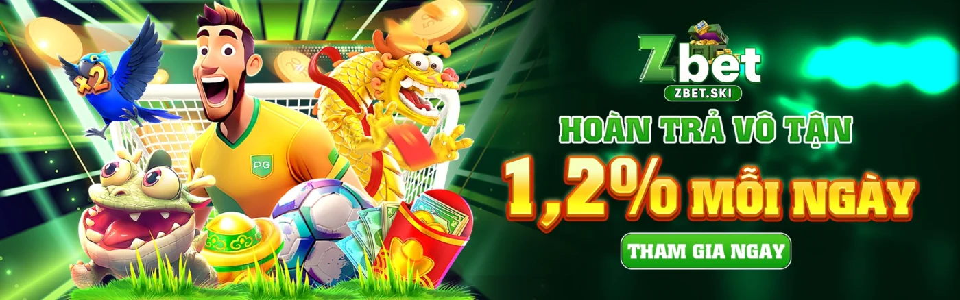 Hoàn trả vô tận 1.2% thanh toán mỗi ngày